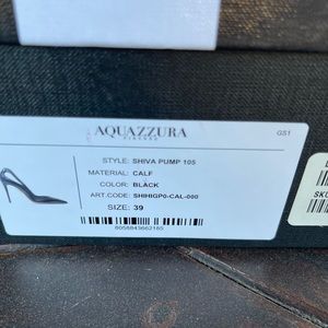 Aquazzura Shiva pump 105